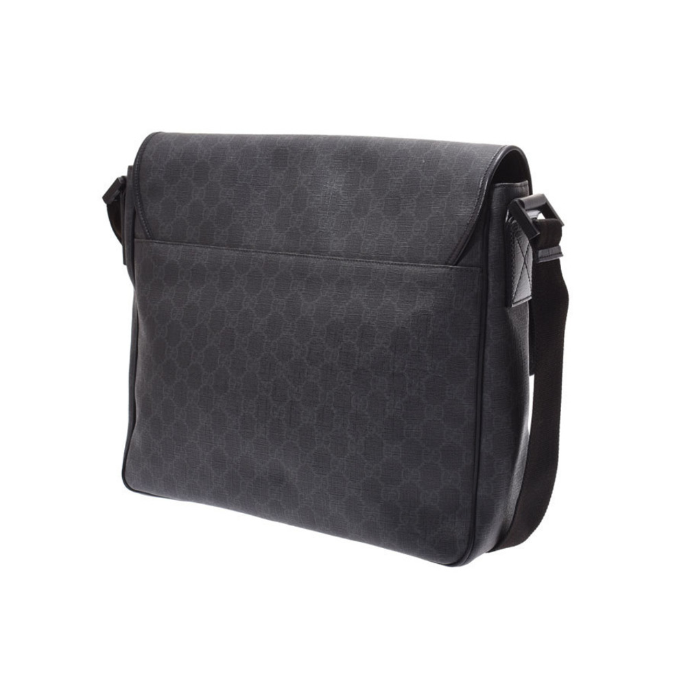 Gucci GG bag GG Supreme crossbody black Crystal leather
